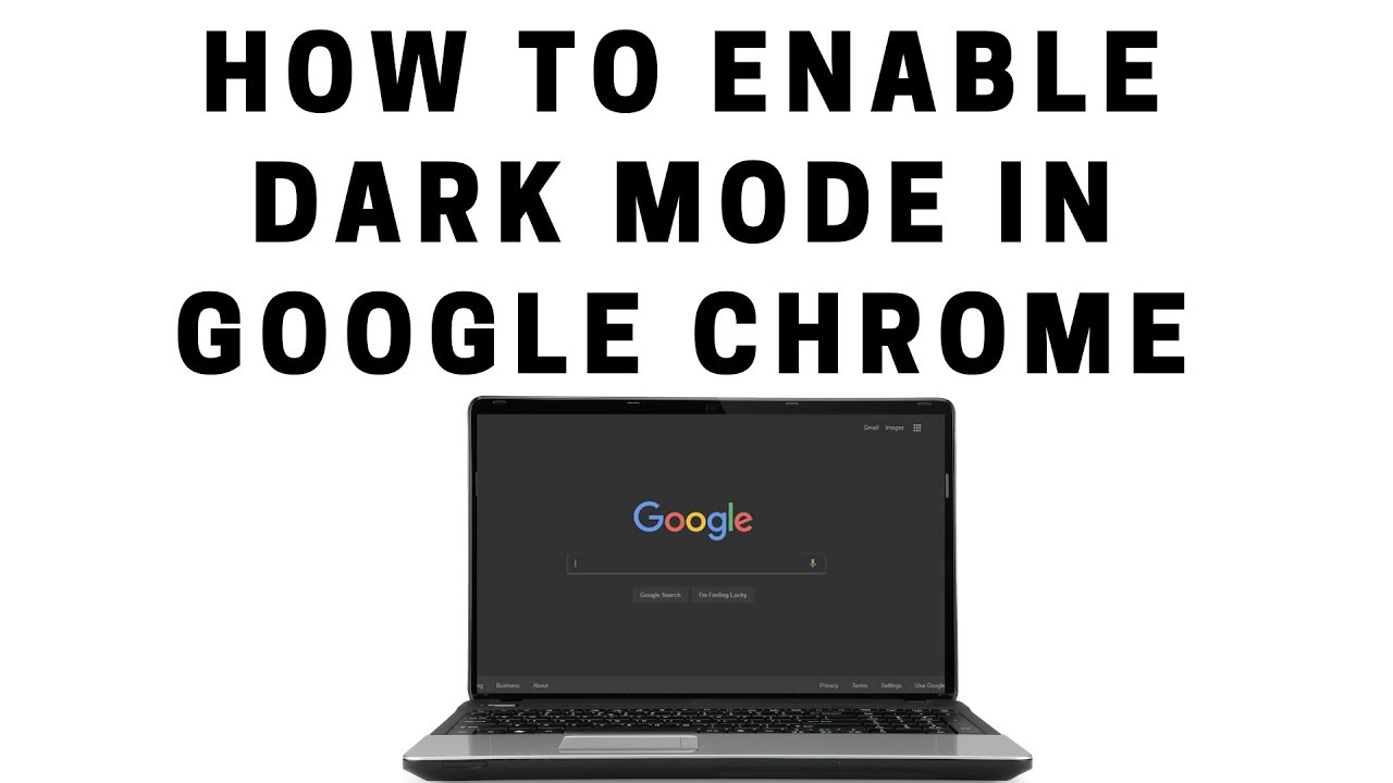 How to activate dark navigation in Google Chrome
