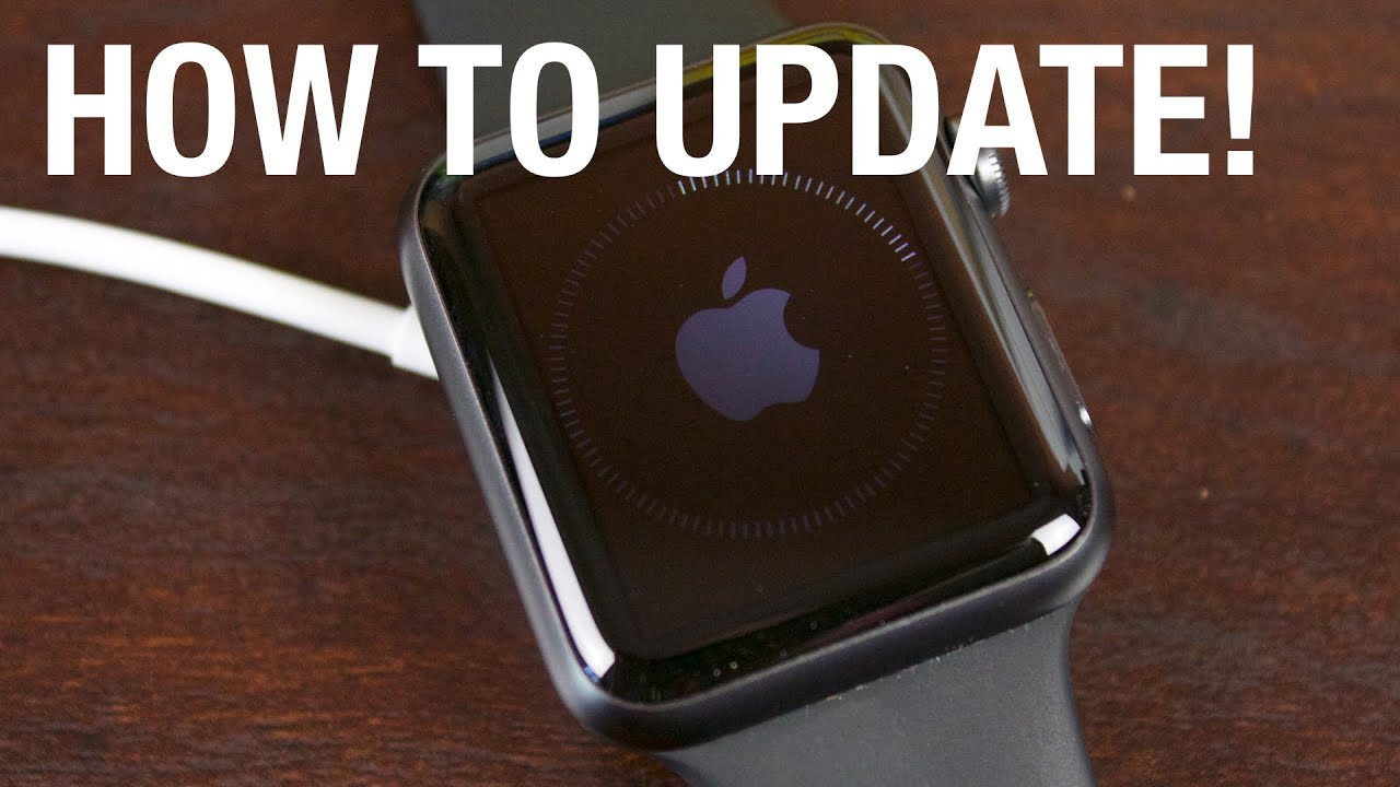 How to update apple watch